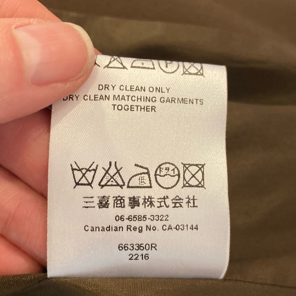 Jaeger Womens Luxurious Olive Green Wool Blazer / Size 8 / Stretch - Picture 9 of 10